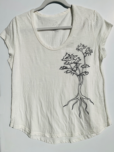 Rooted shirt on hanger