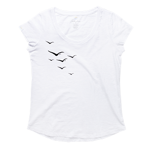 Flying High shirt - Women - White